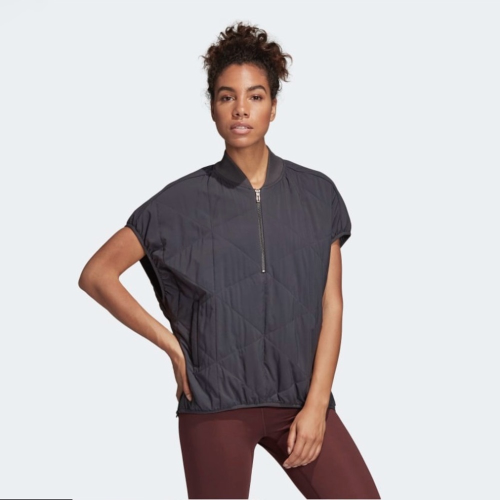 Adidas wanderlust quilted sports cover up size M